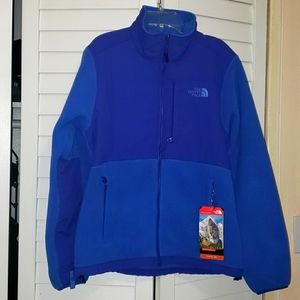 North Face Denali in Coastline Blue/Tech Blue Womens Small